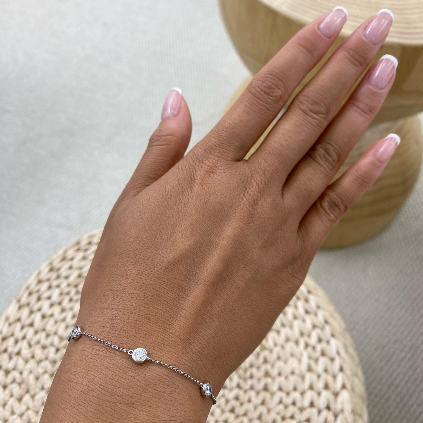 צמיד צ'ארמס יהלום | 0.74 קראט